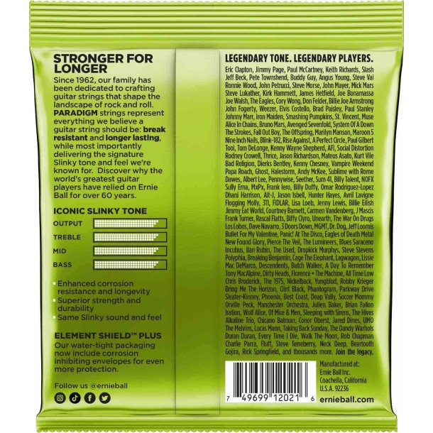 Ernie Ball 2021 Paradigm Regular Slinky